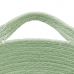 Σετ καλαθιών Σχοινί Ανοιχτό Πράσινο 26 x 26 x 33 cm (3 Τεμάχια)