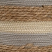 Multi-purpose basket 28 x 28 x 36 cm Natural Grey Natural Fibre (3 Pieces)