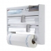Küchenpapierrollenhalterung Leifheit 25723 Weiß Kunststoff