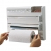 Küchenpapierrollenhalterung Leifheit 25723 Weiß Kunststoff