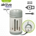Nabíjacia lampa proti komárom s LED svetlom 2 v 1 Aktive 7 x 13 x 7 cm (4 kusov)
