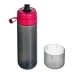 Бутылка с Углеродным Фильтром Brita Fill&Go Active Чёрный Розовый 600 ml