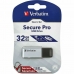 Pamięć USB Verbatim Secure Pro Srebrzysty Srebro