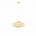 Lampa Sufitowa DKD Home Decor Brązowy Bambus (50 x 50 x 23 cm)