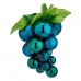 Christmas Bauble Grapes Small Blue Plastic 15 x 15 x 20 cm
