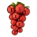 Eglutės rutuliukas Vynuogės Mažas Raudona Plastmasinis 15 x 15 x 20 cm