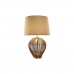 Lámpara de mesa Home ESPRIT Marrón Beige Dorado Natural 50 W 220 V 43 x 43 x 67 cm