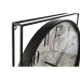Falióra Home ESPRIT Fehér Fekete Fém Fa MDF 62 x 6 x 65 cm (2 egység)
