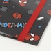 Gyűrűs iratgyűjtő Spider-Man A4 Fekete 26 x 32 x 4 cm
