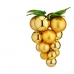 Christmas Bauble Grapes Small Golden Plastic 14 x 14 x 25 cm
