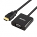 Adapter HDMI naar VGA met Audio Unitek Y-6333 Zwart