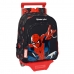 Školská taška na kolieskach Spider-Man Hero Čierna 27 x 33 x 10 cm