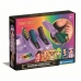 Teinture temporaire Clementoni Rainbow High Kit de Coiffeur pour Enfant