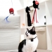 žaislas katėms Spider-Man Raudona 100 % poliesteris