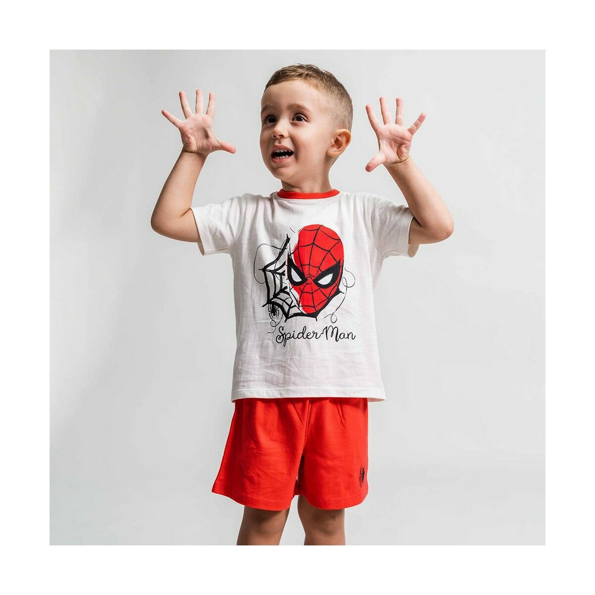 Pidžaama Laste Spider-Man Punane