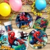 Комплект Празнични Артикули Spider-Man 66 Части