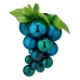 Christmas Bauble Grapes Blue Plastic 18 x 18 x 28 cm