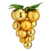 Bombka świąteczna Winogrona Złoty Plastikowy