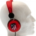 On-Ear- kuulokkeet Seva Import At.Madrid 4906020 Punainen