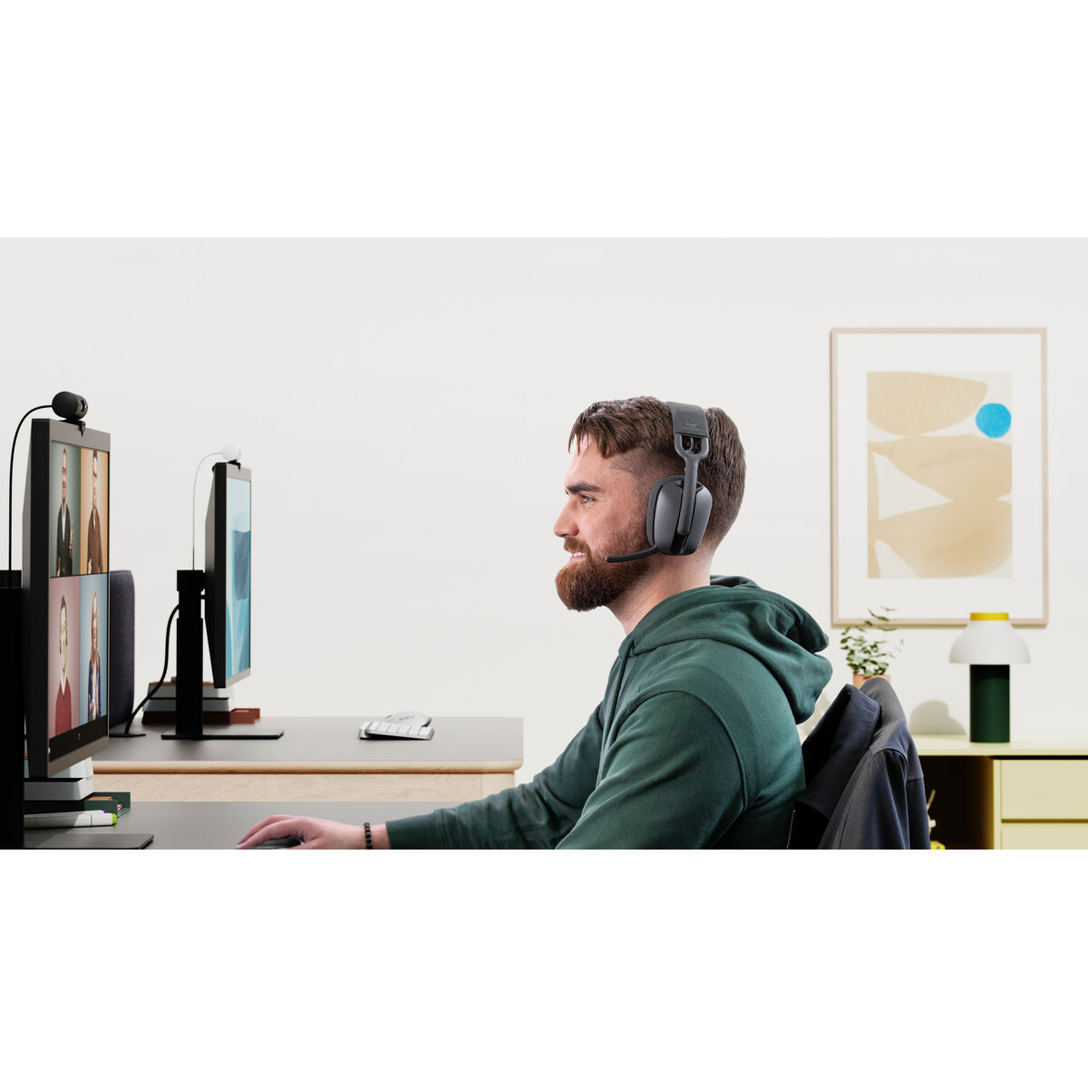 Bluetooth headset Logitech Zone Vibe
