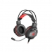 Headphones with Microphone Genesis NSG-0943 Black Red Red/Black
