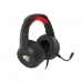 Auricolari Bluetooth con Microfono Genesis NSG-1609 Rosso Nero Multicolore