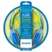 Headphones with Headband Philips (3.5 mm) Blue For boys With cable