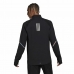 Férfi Kapucni nélküli pulóver Adidas Fast 1/2 Zip Fekete