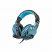 Ακουστικά με Μικρόφωνο Natec Fury Hellcat Μπλε Μαύρο