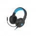 Headphones with Microphone Natec NFU-1585 Black Blue