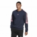 Men’s Sweatshirt without Hood Adidas Future Icons 3 Navy Blue Black