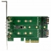 Carte PCI SSD M.2 Startech PEXM2SAT32N1