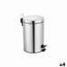 Waste bin with pedal Confortime Silver 12 L (4 Units)