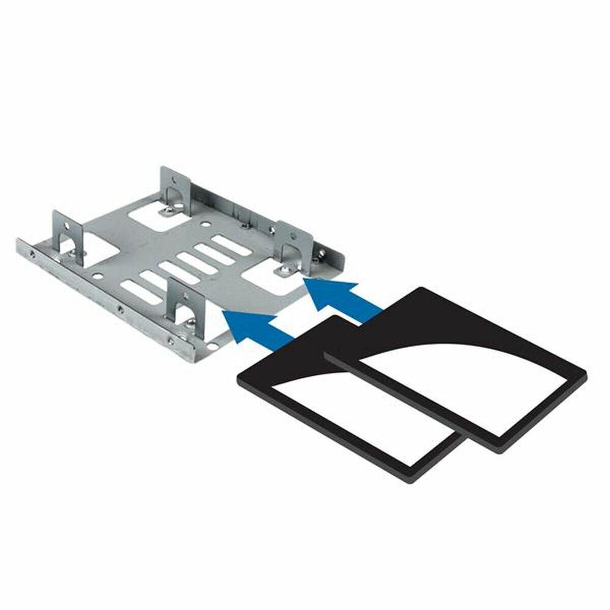 Adaptér Startech BRACKET25X2 Oceľ 2,5" SSD/HDD 2,5"