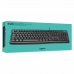 Klaviatuur Logitech Keyboard K120 for Business Must Valge Inglise