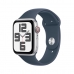 Bracelet à montre Watch SE Apple MRHJ3QL/A Bleu Argenté 44 mm