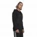 Herren Sweater mit Kapuze Adidas Essentials BrandLove Schwarz