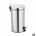 Waste bin with pedal Confortime Silver 30 L (2 Units)