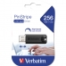USB-tikku Verbatim 49320 Avaimenperä Musta 256 GB