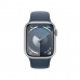 Chytré hodinky Apple Watch Series 9 Modrý Stříbřitý 1,9