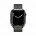 Montre intelligente Apple Watch Series 7 OLED Gris acier LTE