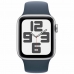 Chytré hodinky Apple Watch SE + Cellular Modrý Stříbřitý 40 mm