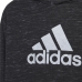 Otroški Pulover s Kapuco Adidas Future Badge Črna