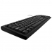 Tastatur V7 KU200FR Schwarz Französisch AZERTY