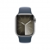 Smartklokke Apple Watch Series 9 Blå Sølv 41 mm