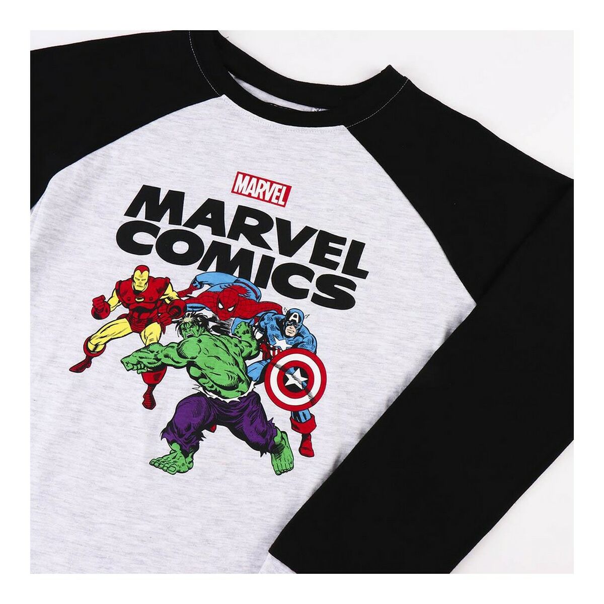 Pyjamas Barn Marvel Grå