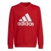 Vaikiškas džemperis be gobtuvo Adidas Essentials Raudona