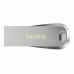 USB-stik SanDisk Ultra Luxe Sølvfarvet 256 GB