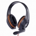 Hörlurar med Mikrofon GEMBIRD GHS-05-O Orange Svart/Orange