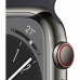 Смарт часовник Apple WATCH SERIES 8 4G WatchOS 9 Черен
